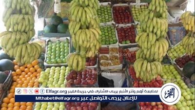 أسعار الفاكهة اليوم الاثنين 6-10-2025 في اسواق الدقهلية