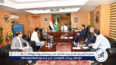 محافظ الفيوم يناقش آليات توفير القدرات الكهربائية لتشغيل عدد من المشروعات بدمو