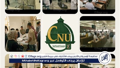 عبدالصادق يتلقى تقريرا حول انتظام طلاب جامعة القاهرة الأهلية