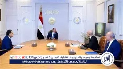 عاجل- السيسي يوجه بمتابعة انتظام العملية التعليمية ورفع كفاءة المدارس مع بداية العام الدراسي الجديد