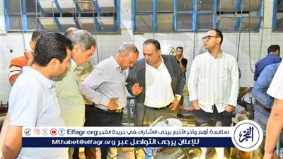 محافظ أسيوط يتابع أعمال إصلاح كسر مفاجئ بمحطة المراغي للصرف الصحي 
