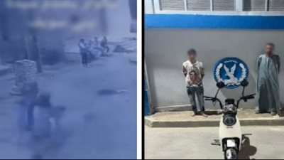 ضبط قائد دراجة كهربائية صدم سيدة ببني سويف ولاذ بالفرار