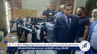 ضبط 12 ألف لتر زيت سيارات مغشوش ومعاد تدويره داخل مخزن بالإسكندرية