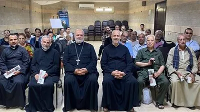 الأنبا توماس يترأس مؤتمر دار القديس جيروم لعائلات كنيسة العذراء والقديسة تريزا بإمبابة