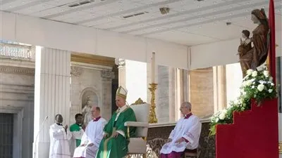 قداسة البابا لاون الرابع عشر يترأس قداس يوبيل الحياة المكرسة