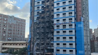 وفاة مريضة متأثرة بحريق مستشفى راقودة بالإسكندرية