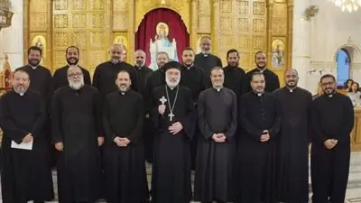 الأنبا باسيليوس يترأس لقاء يوم الخادم بالإيبارشية