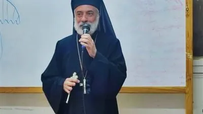 الأنبا باسيليوس يتفقد المؤتمر التكويني لإيمان ونور قلب يسوع مقاطعة وسط مصر بسمالوط