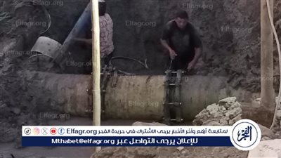 رئيس مياه القناة: اصلاح كسور الشبكات المفاجئة في وقت قياسي وأعادة تشغيل الخدمة للمواطنين