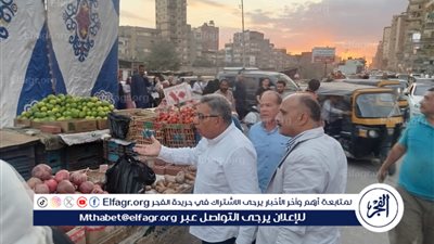 محافظ الدقهلية في طلخا: منع أي اشغالات مستقبلية من الباعة الجائلين بمدينة طلخا 