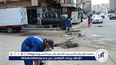  شركة مياه مطروح استمرار حملة تطهير شبكات الأمطار في مطروح استعدادًا للشتاء