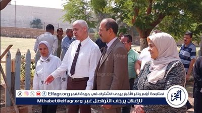 زيارة مفاجئة لنائب رئيس جامعة أسيوط يتفقد المدينة الجامعية للطالبات اليوم 