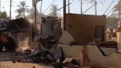 إزالة تعديات على مساحة 25 ألف م² ضمن أعمال الموجة 27 بالبدرشين