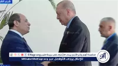 عاجل- الرئيس السيسي يستقبل الرئيس التركي فور وصوله للمشاركة في قمة شرم الشيخ للسلام