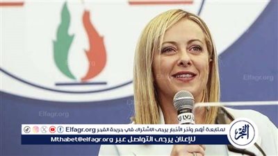 رئيسة الوزراء الإيطالية تعرب عن تقديرها لدور مصر المحوري في وقف الحرب بغزة