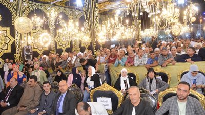 احتفالات حاشدة بمولد السيد البدوي في طنطا بحضور رجال الدين والطرق الصوفية