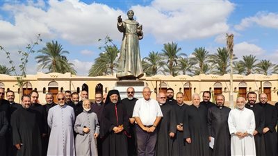 بطريرك الاقباط الكاثوليك يختتم الرياضة الروحية لكهنة الإيبارشيّة البطريركية بوادي النطرون