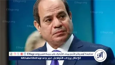 عاجل- الرئيس السيسي يطّلع على الموقف التنفيذي لمشروع 
