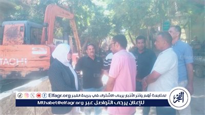 مركز ابشواى: عمل محضر التنسيق وبدء تنفيذ خط الصرف الصحي العمومي بقرية أبونصار 