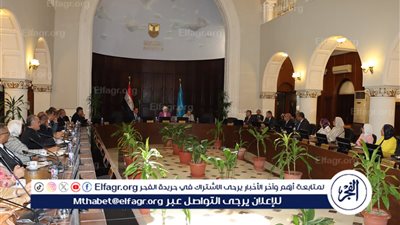 مجلس خدمة المجتمع بجامعة الإسكندرية يستعرض الخطة الاستراتيجية للقطاع 