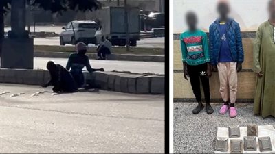 تفاصيل ضبط طفلتان بتهمة إنتزاع قطع حديدية الخاصة بتهدئة السرعة بطريق الواحات 