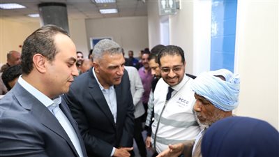 محافظ أسوان يتفقد مركز الأورام ضمن منظومة التأمين الصحي الشامل 