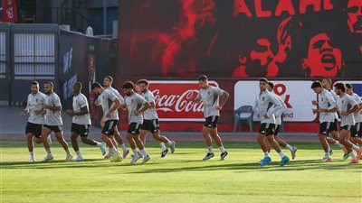الأهلي يستأنف تدريباته استعدادًا لمباراة الاتحاد السكندري
