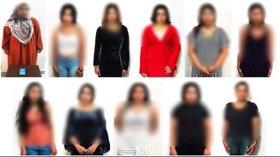 سقوط 11 سيدة لقيامهن بممارسة الأعمال المنافية للآداب بالدقهلية