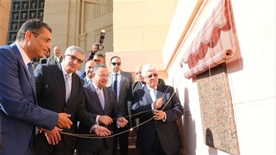 افتتاح المرحلة الأولى من مشروع ترميم مباني هندسة الإسكندرية للحفاظ على التراث الجامعي