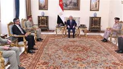 لبحث تعزيز الأمن والسلم الإقليمى..الرئيس السيسي يستقبل رئيس أركان القوات البرية الباكستانية