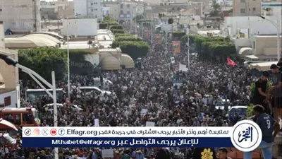مئات التونسيين يتظاهرون في العاصمة احتجاجا على الأزمة البيئية الحادة في قابس