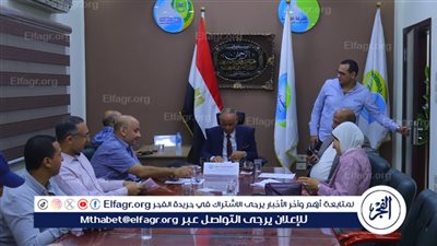 مياه اسيوط تعقد اجتماع لجنة التنسيقية بالشركة 