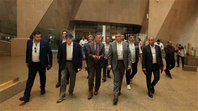 محافظ الجيزة يستقبل مستشار رئيس الجمهورية لمتابعة الاستعدادات النهائية بالطرق والمحاور المؤدية إلى المتحف المصري الكبير