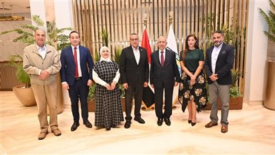محافظ جنوب سيناء يستقبل رئيس الأكاديمية العربية للعلوم والتكنولوجيا لبحث التحضيرات لقمة الإبداع الإعلامي بشرم الشيخ 2026