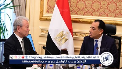 عاجل- مدبولي يبحث مع رئيس 