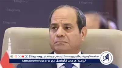 عاجل- الرئيس السيسى: أتمنى لكل ضيوف مصر الاستمتاع بوقتهم بين رحاب الماضى والحاضر