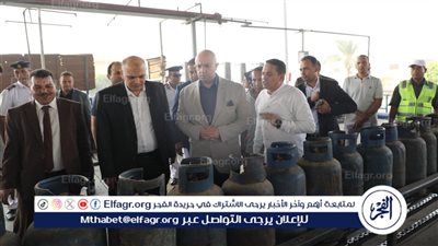 محافظ بني سويف يتفقد مصنع البوتجاز ويشدد بتفعيل الرقابة استعدادًا للشتاء