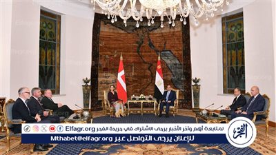 عاجل| الرئيس السيسي يستقبل ملكة الدنمارك