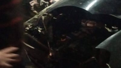 مصرع سائق وإصابة آخر في حادث تصادم مروع بطريق شبين القناطر – نوي