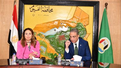 محافظ الفيوم ونائب وزير الاتصالات يناقشان خطط التعاون المشترك في تحويل المحافظة إلى رقمية