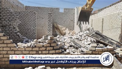 استرداد 228 فدانًا و600 متر مربع خلال تنفيذ 26 قرار إزالة فى أسيوط 