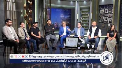 عمرو الليثي يستضيف صناع فيلم 