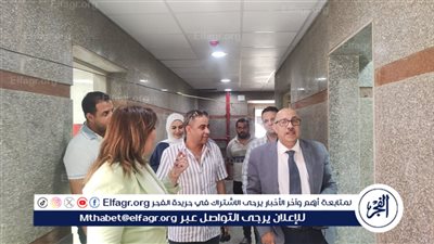 زيارة مفاجئة لوكيل صحة أسيوط لمتابعة أعمال التطوير برعاية الأمومة والطفولة بحي غرب 