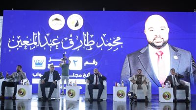 بحضور 5 آلاف حماة الوطن يواصل دعم مرشحيه في برج العرب غرب الإسكندرية