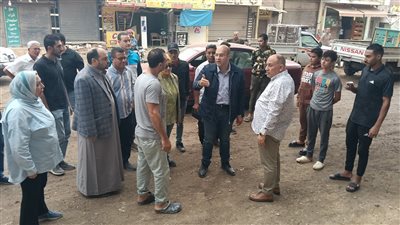 نائب محافظ الجيزة يتفقد شوارع قرية زاوية أبو مسلم بأبو النمرس المتضررة من ارتفاع منسوب مصرف أبو مسلم