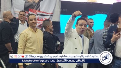 جماهير بولاق الدكرور ونجوم الفن والسياسة يبايعون النائب محمد إسماعيل في مؤتمر حاشد تحت شعار 
