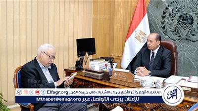 رئيس جامعة المنصورة يلتقي المشرف على برنامج زراعة الكبد لعرض التقرير التشغيلي للمركز