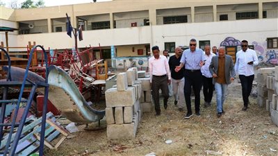 محافظ أسوان يفاجئ مدرسة أحمد أبازيد ويوجه بسرعة إنهاء التطوير قبل نهاية نوفمبر لدخولها الخدمة التعليمية
