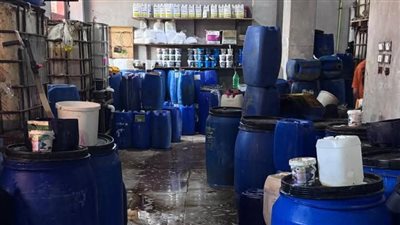 محافظ المنوفية: ضبط كيان مخالف بالسادات لإنتاج المنظفات الصناعية