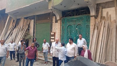 حملة مكبرة بشرق شبرا الخيمة لإزالة مخالفات البناء وتطبيق القانون على المقصرين